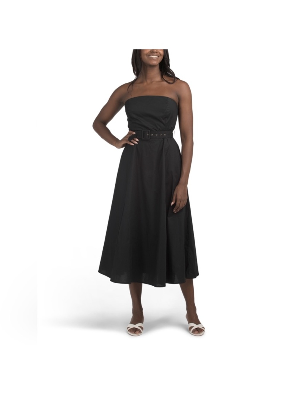 Rachel Zoe Women's Fitted Mini Strapless Dress Sleeveless Black Size 12